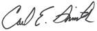 Carl's Signature